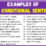 Examples of Zero Conditional Sentences
