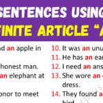 Correct Use of DEFINITE ARTICLE AN Copy