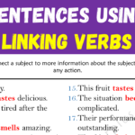 Example Sentences Using Linking Verbs Copy