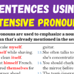 Examples of Intensive Pronouns in Sentences Copy